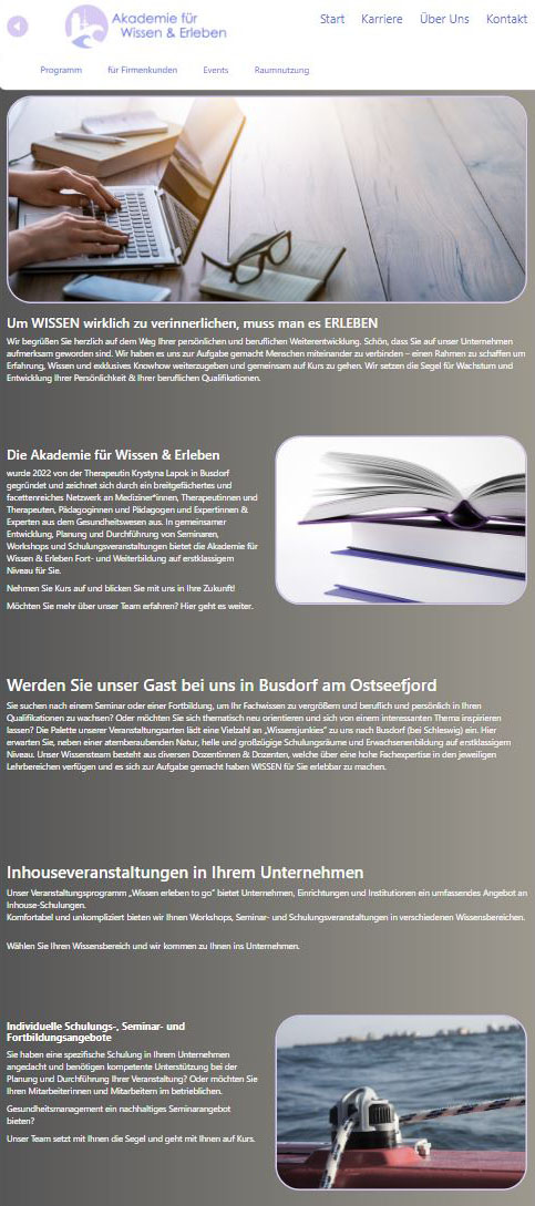 Desktopvorschau Akademie Wissen Erleben